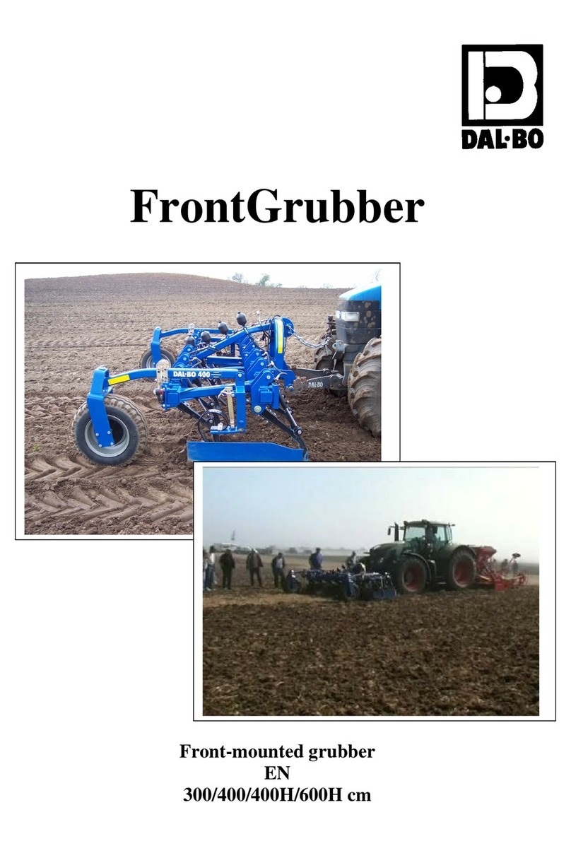 DALBO FrontGrubber 300 User manual