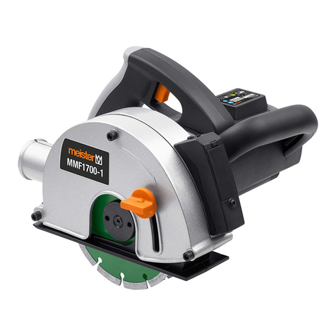 Meister MMF1700-1 Translation of the original instructions