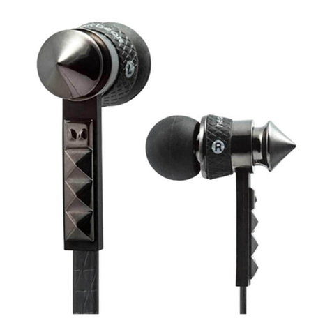 Monster heartbeats MH BTS-H IE BK CTU WW Quick start guide and warranty