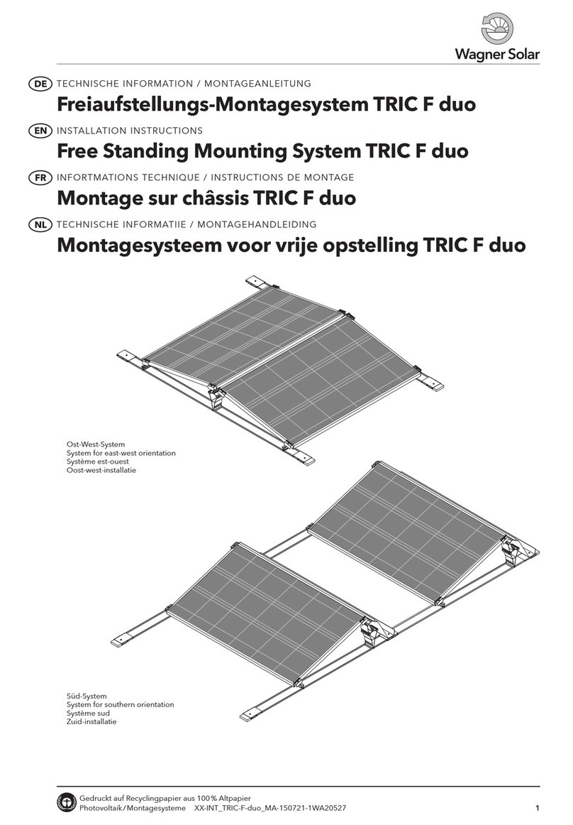 wagner solar TRIC F duo installation instructions