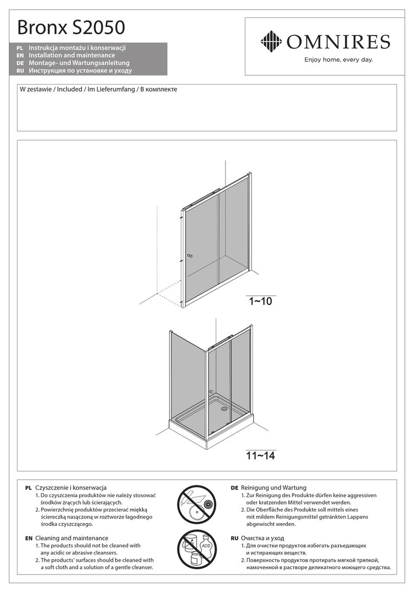 Omnires Bronx S2050 Instruction Manual