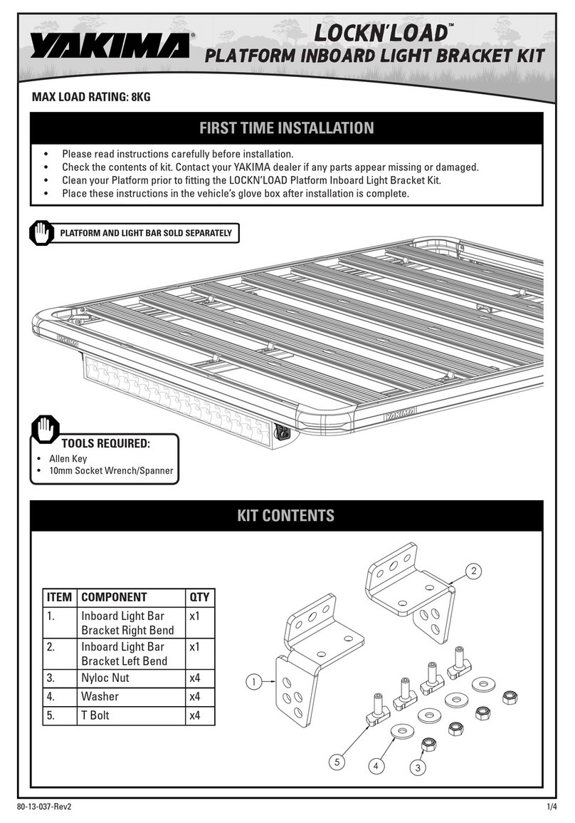 Yakima LOCKN'LOAD instructions