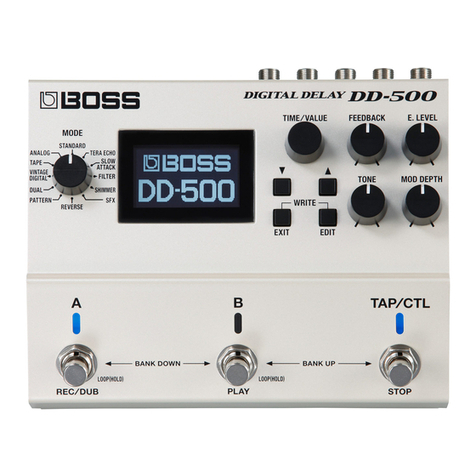 BOSSCO DD-500 Implementation BOSSCO DD-500 Implementation