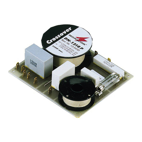 Monacor DN-1218P User manual