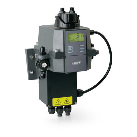 KROHNE OPTISYS TUR 1050 User manual