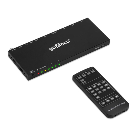 gofanco Switch41-HD20 user guide