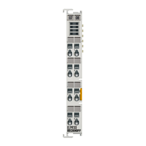 Beckhoff EL9930 Operation manual