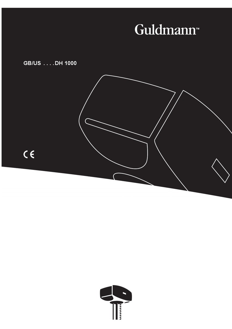 Guldmann DH 1000 User manual