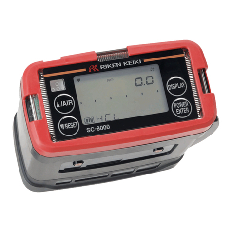 Riken Keiki SC-8000 User manual