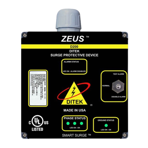 Ditek D200-2403D Configuration guide Ditek D200-2403D Configuration guide