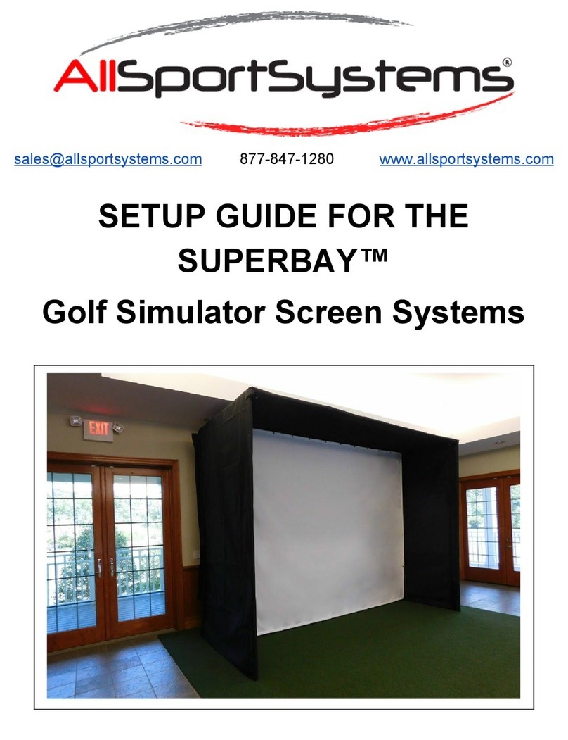 AllSportSystems SUPERBAY Series Setup guide