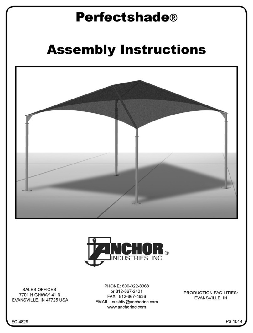 Anchor Perfectshade Assembly instructions