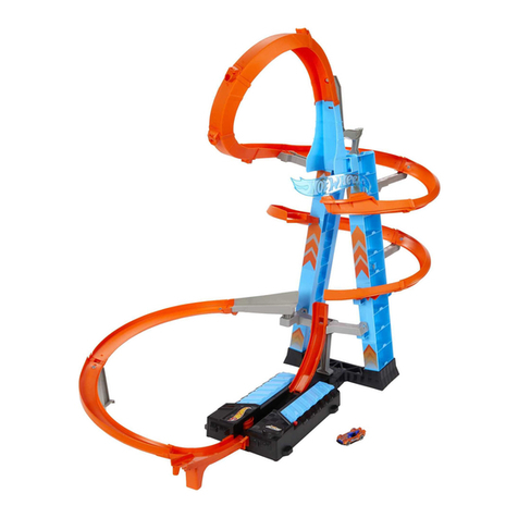 Mattel HOT WHEELS Power Tower Track Set instructions