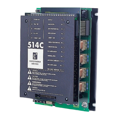 Eurotherm Drives 514C Series User manual