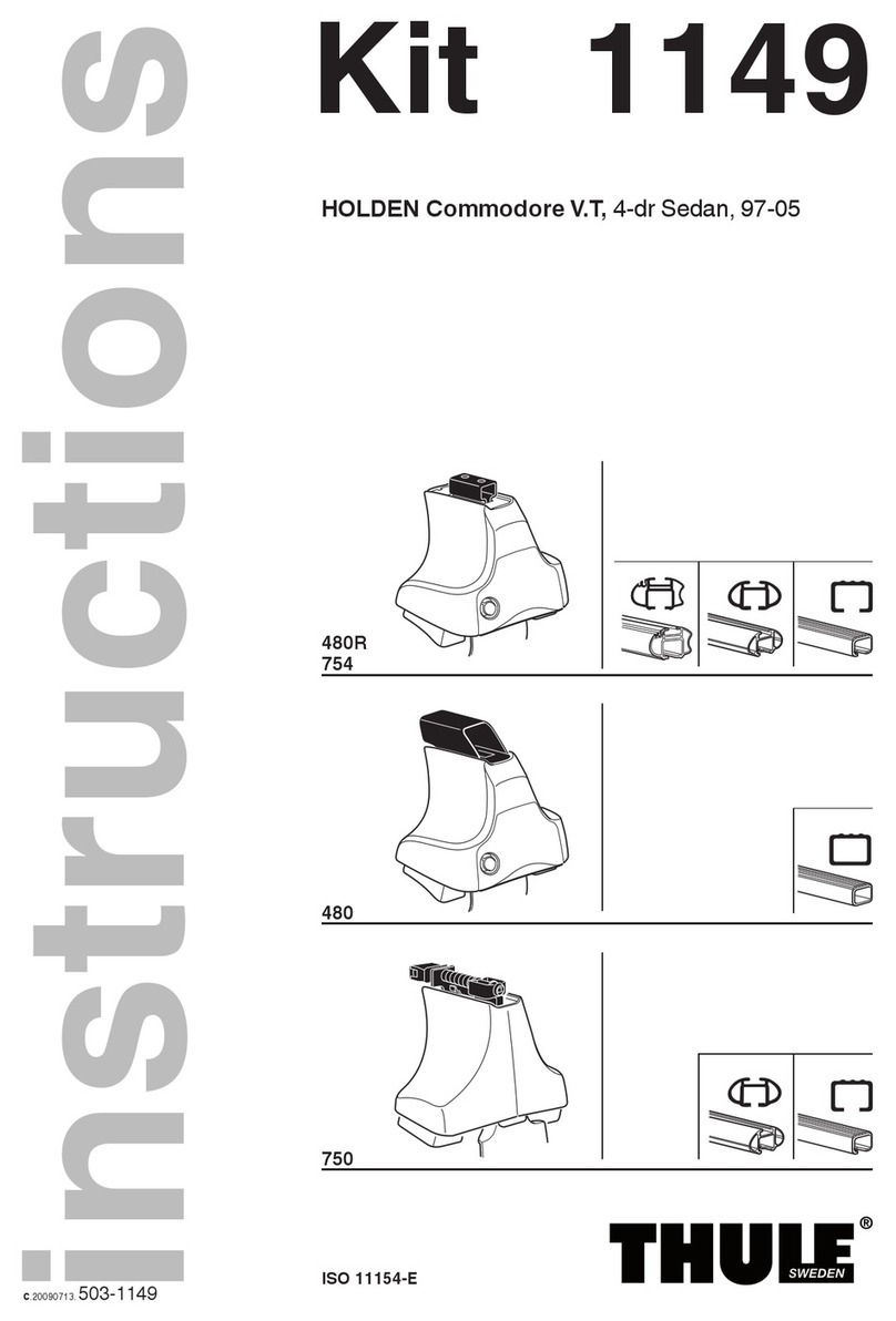 Thule 1149 instructions