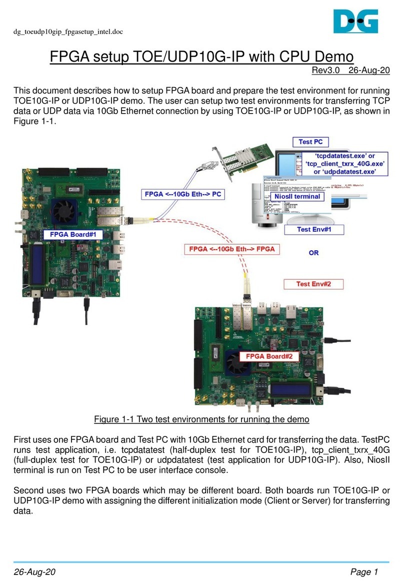 DG TOE10G-IP Setup guide