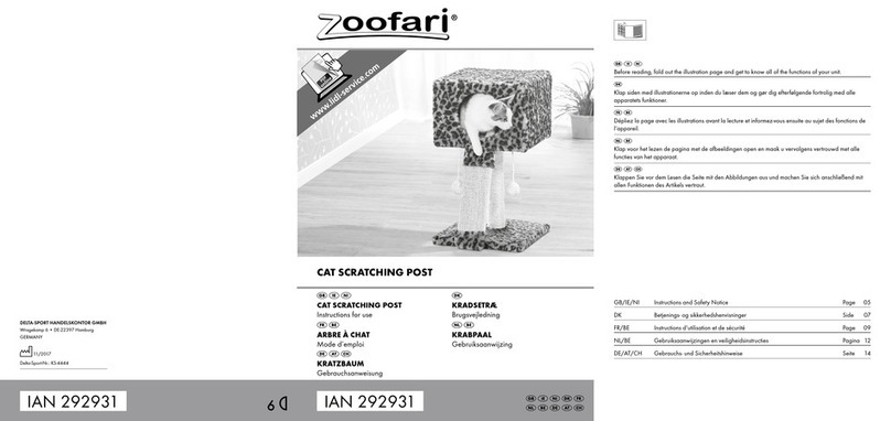 Zoofari KS-4444 User manual