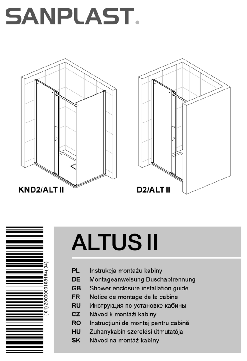 SANPLAST ALTUS II KND2/ALT II Series installation guide