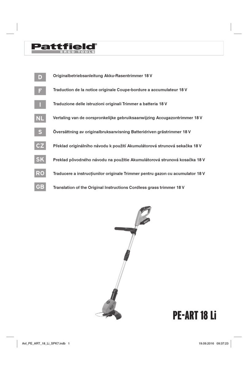 Pattfield Ergo Tools PE-ART 18 Li Translation of the original instructions