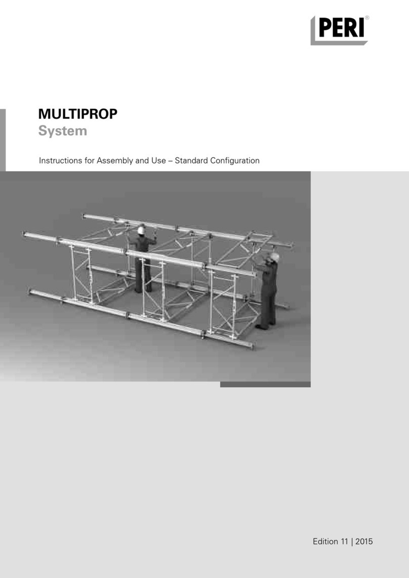 Peri MULTIPROP Instructions for assembly and use