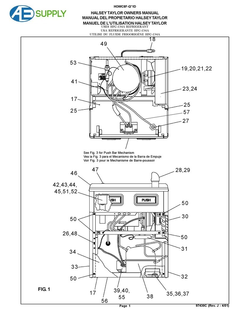 Halsey Taylor HOWC8F-Q Series User manual