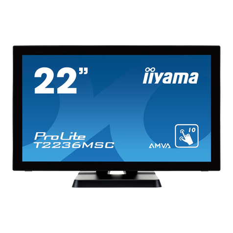 Iiyama ProLite T2236MSC User manual