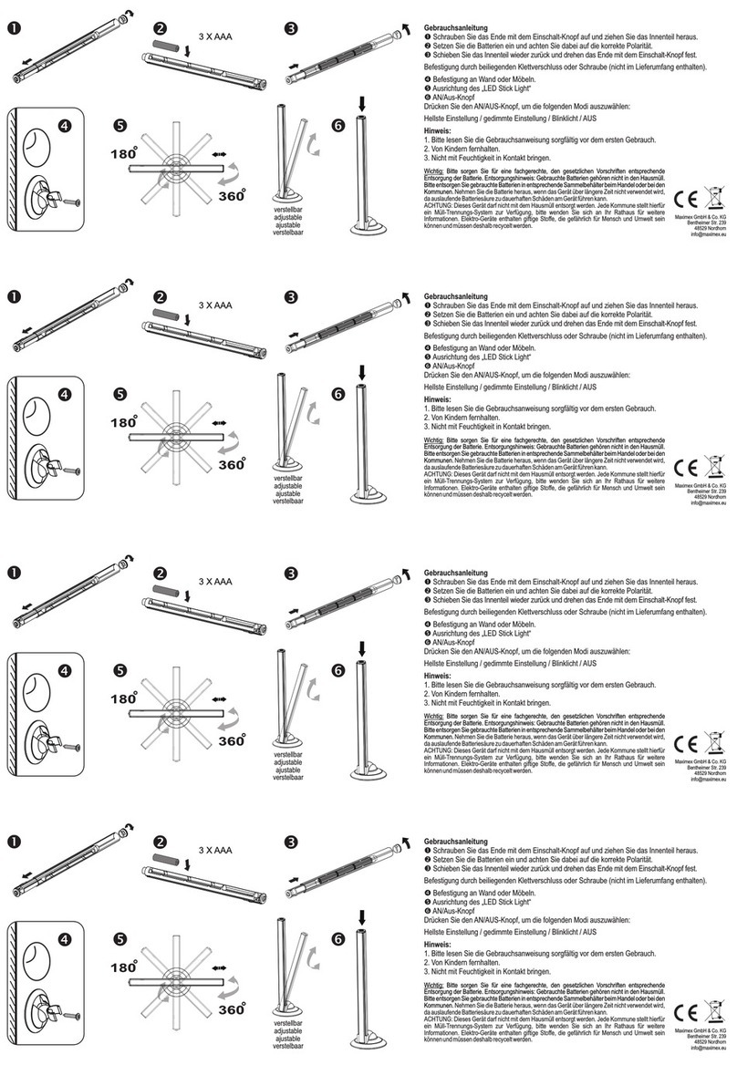Maximex 92823 user manual