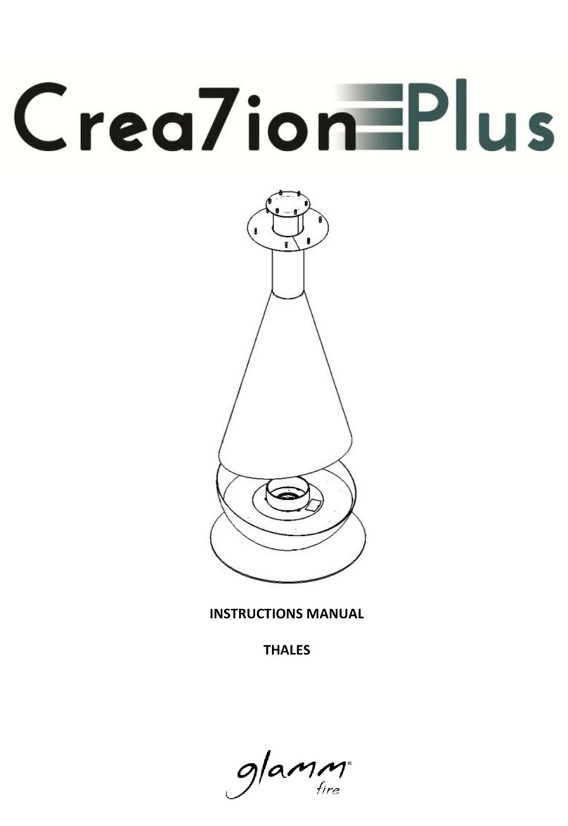GlammFire Crea7ion EvoPlus Thales User manual