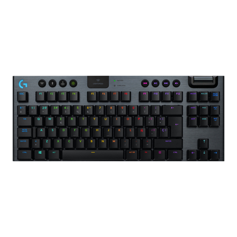 Logitech LIGHTSPEED G915 TKL User manual