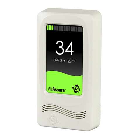 TSI Instruments AIRASSURE PM2.5 Use and care manual TSI Instruments AIRASSURE PM2.5 Use and care manual