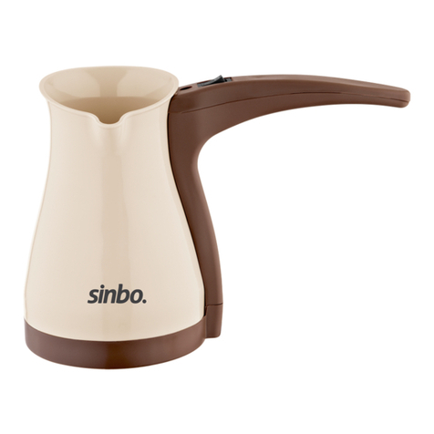 Sinbo SCM 2928 User manual Sinbo SCM 2928 User manual