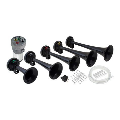 Vixen Horns La Cucaracha VXH6803B installation guide