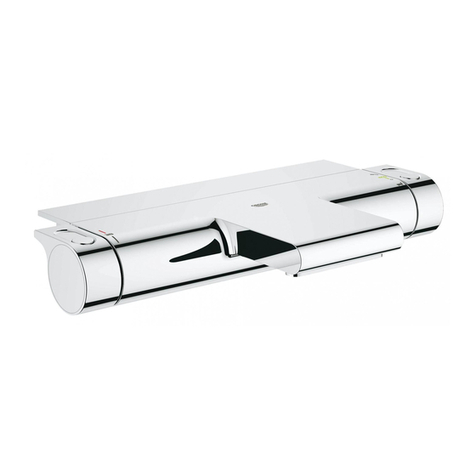Grohe GROHTHERM 2000 34 521 quick start guide