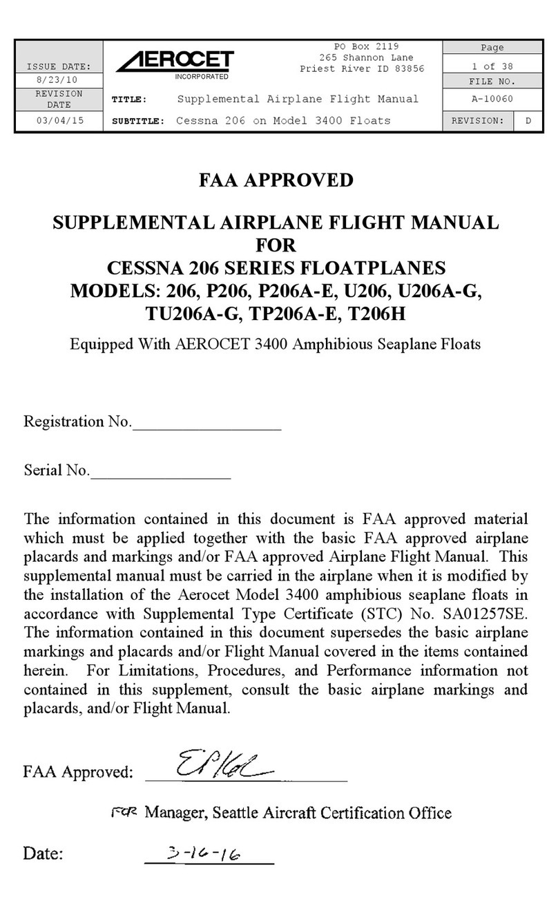 Cessna 206 Owner's manual