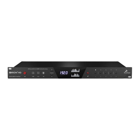 Antelope Orion 32 HD user manual