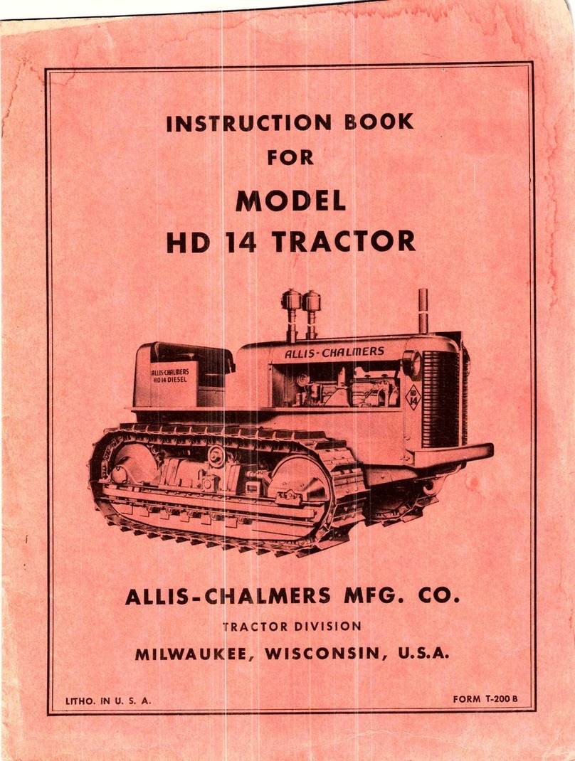 Allis-Chalmers HD-14 Instruction book