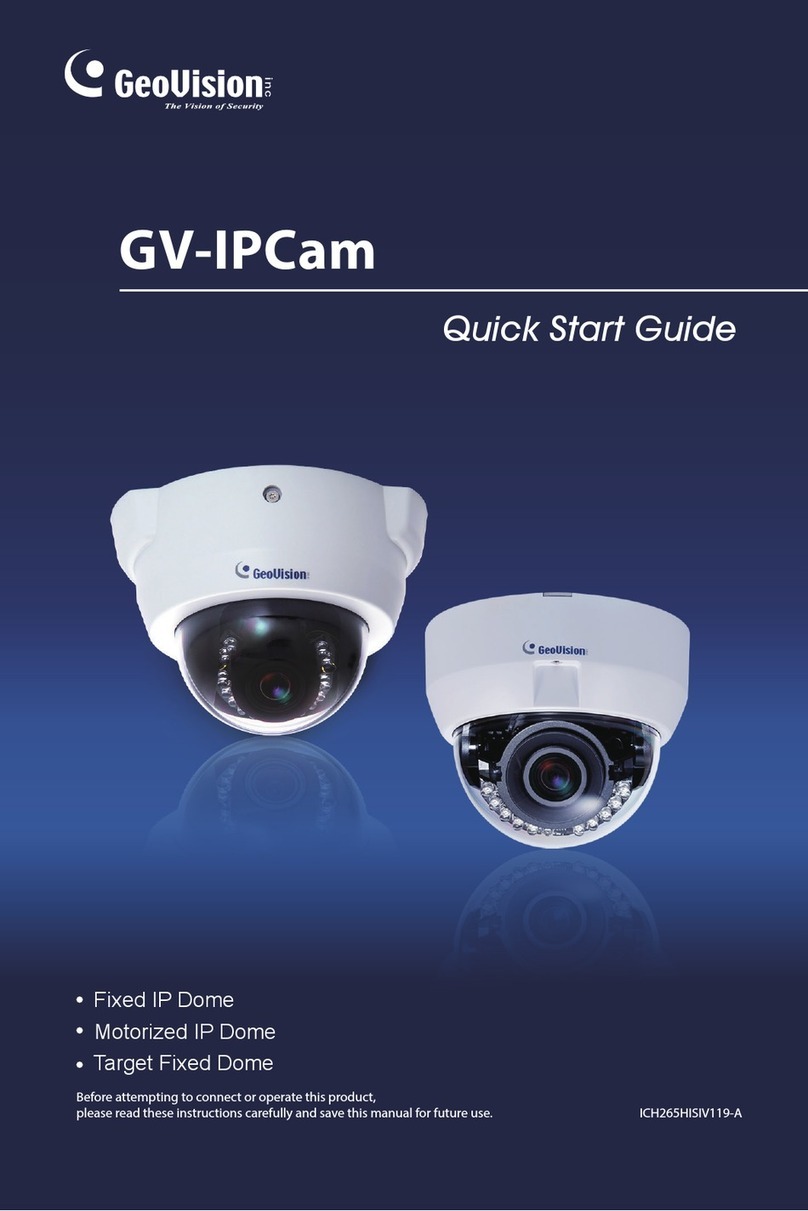 GeoVision GV-IPCAM User manual