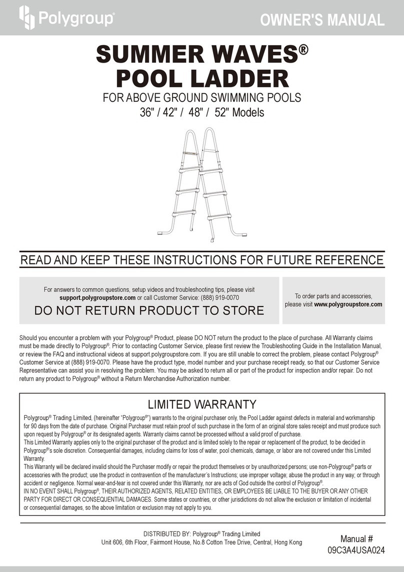 Polygroup SUMMER WAVES P5901510350W owner's manual