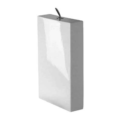 DURAVIT Starck 1 Mounting instructions