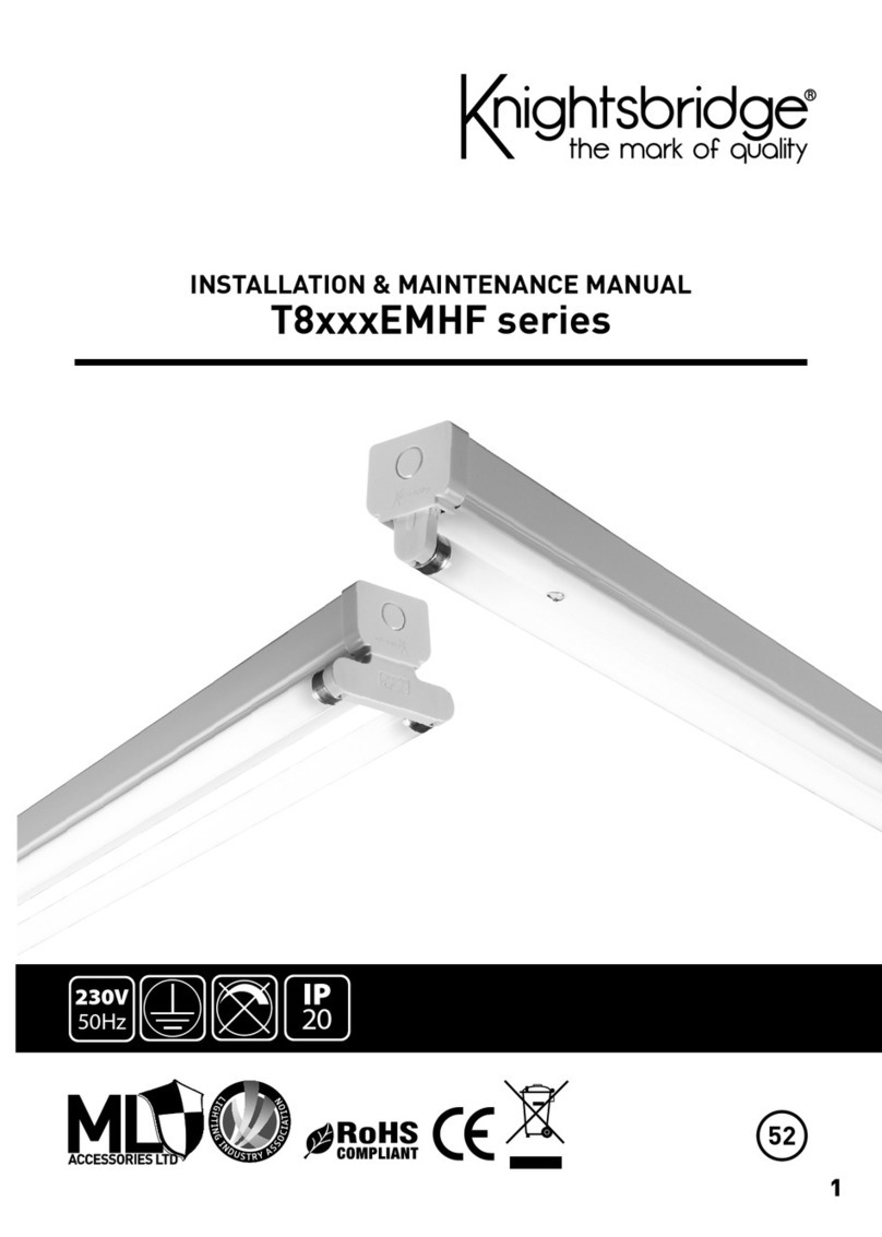 Knightsbridge T8 EMHF Series Instruction Manual