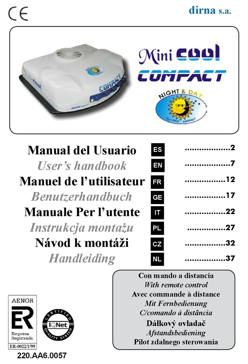 Dirna Mini cool compact Instruction Manual Dirna Mini cool compact Instruction Manual