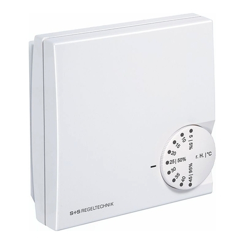 S+S Regeltechnik HYGRASREG RHT-30 Series Operating Instructions, Mounting & Installation