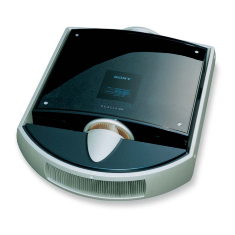 Sony QUALIA 004 Setup guide
