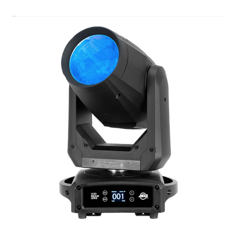 ADJ VIZI BEAM 12RX User manual