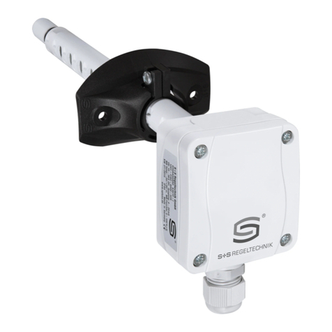 S+S Regeltechnik HYGRASGARD KAVTF Series Operating Instructions, Mounting & Installation S+S Regeltechnik HYGRASGARD KAVTF Series Operating Instructions, Mounting & Installation