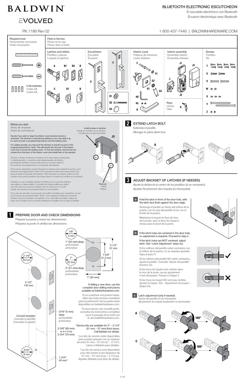 Baldwin Evolved quick start guide