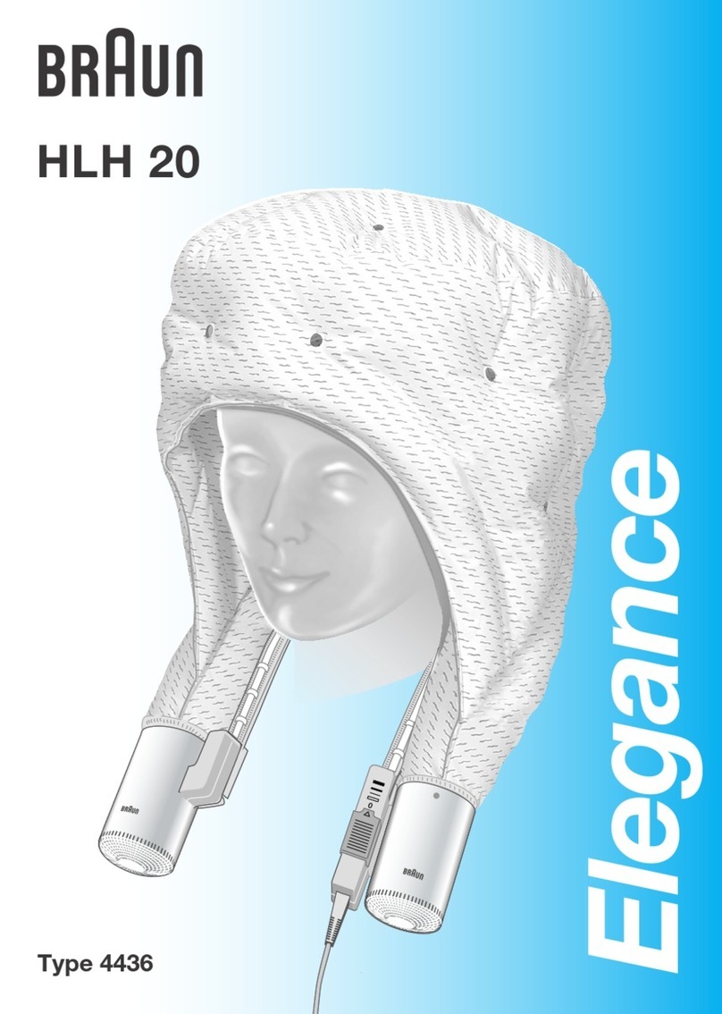 Braun Elegance HLH 20 User manual