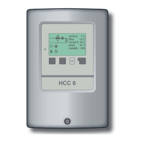 Sorel HCC 6 Installation and operating instructions