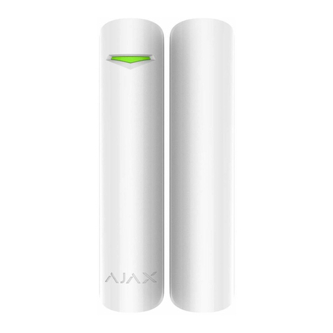 AJAX DoorProtect Plus user manual