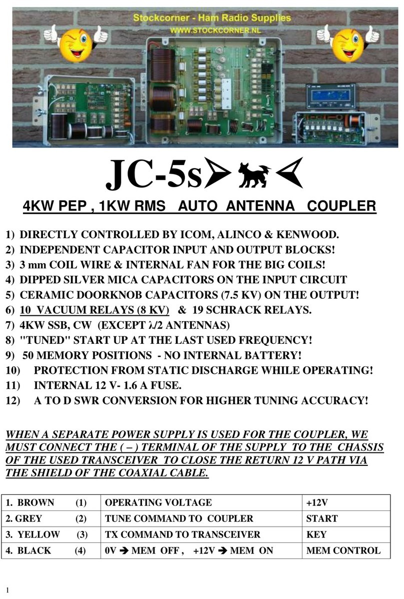 Stockcorner JC-5s manual